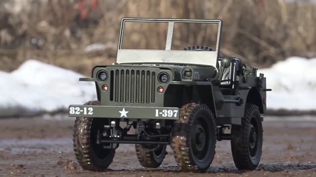 Jeep Willys ... ЭТО ПРОВАЛ В СТОКЕ