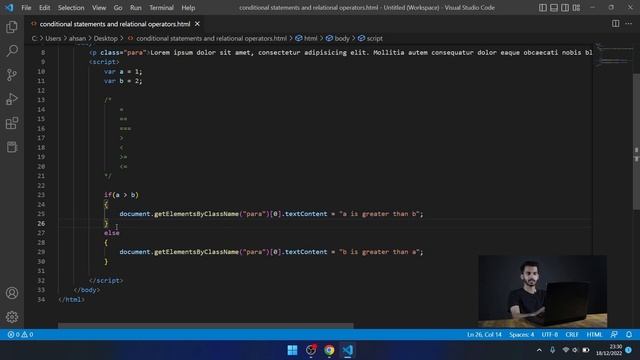 Conditional Statements  | JavaScript Course | Class 8