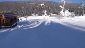 Сектор Е. Шерегеш. Скоростной спуск.