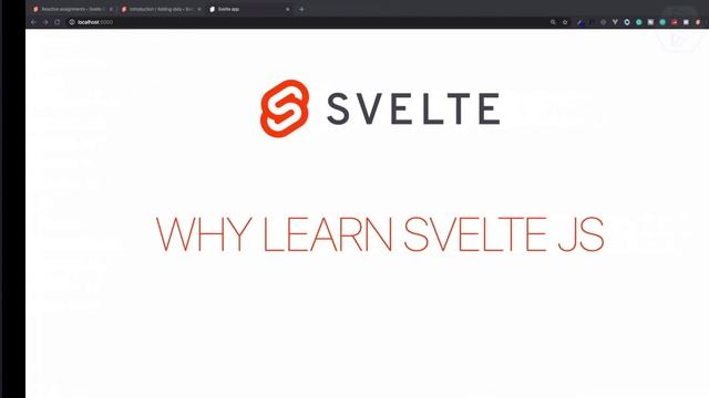 2 Svelte Tutorial Data and Attributes смотреть онлайн