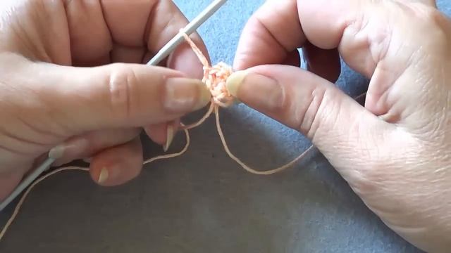 Вязание крючком. Скользящая петля смотреть онлайн