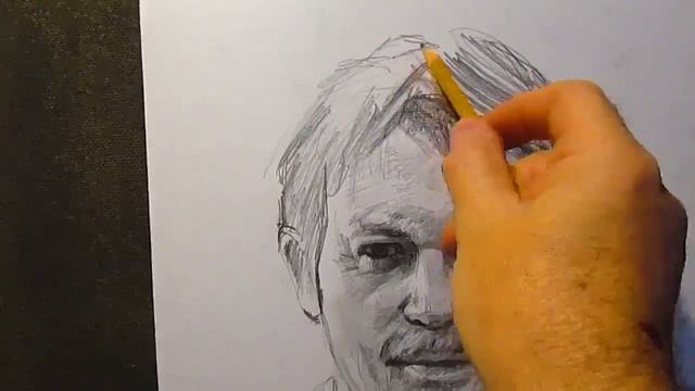 МУЖСКОЙ ПОРТРЕТ ПО ФОТО МАСЛОМ. А МИШИН смотреть онлайн