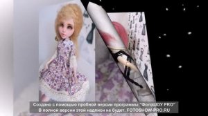 Одежда для кукол своими руками. Кукольное ателье Alice studio.