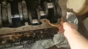 Ниссан Дизель-сборка дв fe6 (24 клапана) 2 часть