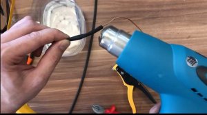 Термоусадочная трубка с клеем КВТ