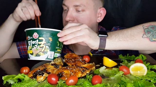 Мукбанг | Запечённые мидии | Лапша Корейская| С праздником Вас❤ #мукбанг #дошик #обжор #mukbang смотреть онлайн