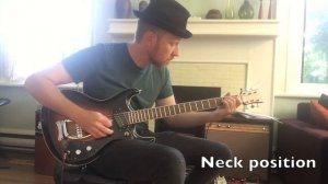 Mosrite Ventures style baritone guitar build