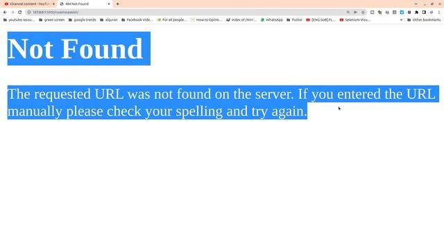 Belajar Flask Python #5 | Unik Url & Url Building | Tutorial Membuat Website Dengan Python смотреть онлайн
