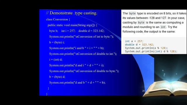 Type #conversion  and #typecasting in Java