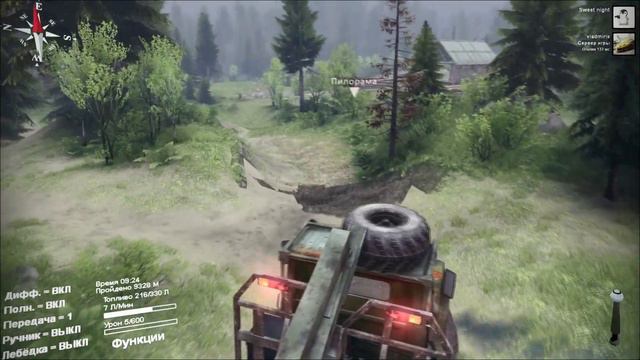[Spintires] Внедорожные приключения. Серия №8