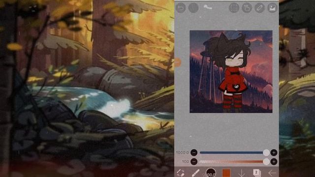 • Туториал как вписать персонажа в фон • гача клуб смотреть онлайн