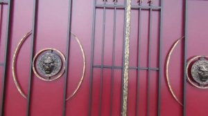 НЕДОРОГИЕ  КРАСИВЫЕ ВОРОТА своими руками качественные декоративные