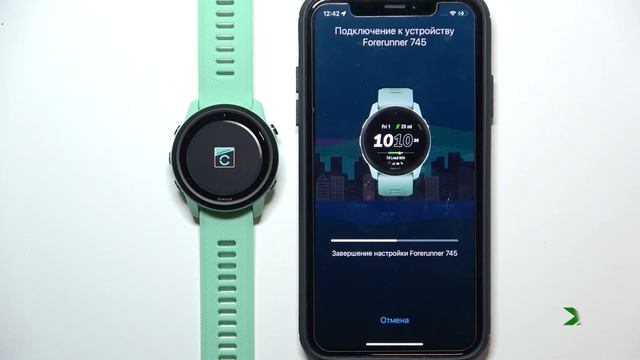 Garmin Forerunner 745 | Как подключить часы Garmin Forerunner 745 к айфону - Сопряжение с айфоном смотреть онлайн