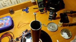 4 часа делал его. Ионный двигатель с подшипником. Ионизатор воздуха.