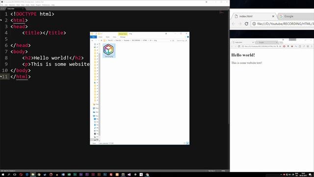 Add A Favicon to A Website in HTML | Learn HTML and CSS | HTML Tutorial | HTML for Beginners