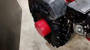 мотоблок МТЗ с двигателем Weima 13,обзор шипов,защиты