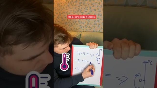 ОТРИЦАТЕЛЬНЫЕ ЧИСЛА: СЛОЖЕНИЕ и ВЫЧИТАНИЕ // плюсы и минусы рядом // метод градусника смотреть онлайн