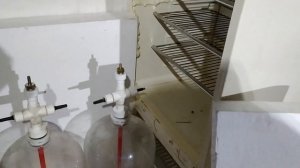Холодильная камера для пива из холодильника .