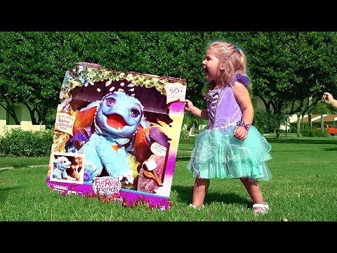 ✿ Дракон ДЫШИТ ОГНЕМ Игры для Девочек Hasbro toys dragon toys furreal friends смотреть онлайн