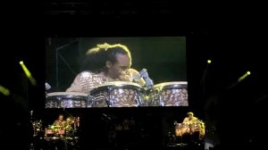 Paoli Mejias y Karl Perazzo con Santana, Rumba Percussion