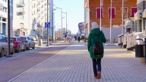 Walking in Ekaterinburg Russia 4K, Spring 2023 (March)