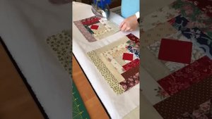 Шью лоскутное покрывало