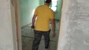 Установка маяков на пол. с помощью лазерного уровня ZITREK LL12-GL Часть 1