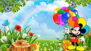 Новый футаж с Микки Маусом