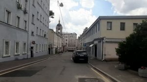 Москва. Прогулка по Подкопаевскому переулку