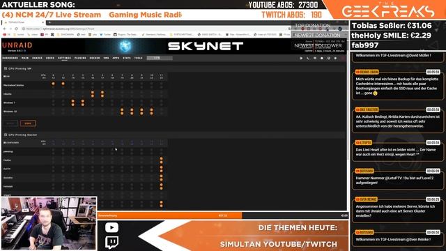 Unraid - CPU Pinning, Docker, VMs смотреть онлайн