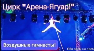 Выступление акробатов в цирке "Арена-Ягуар!" (3)