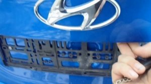 Elantra MD 2014+ Работа кнопки открытия багажника