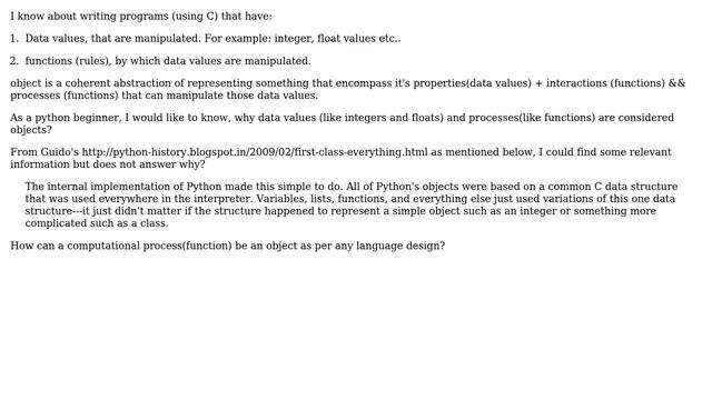 Software Engineering: Why every value is an object in python? смотреть онлайн