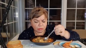 МУКБАНГ ? МОРСКОЙ СУП.?MUKBANG ?