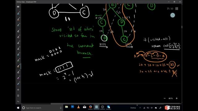 Travelling Salesman Problem using Dynamic Programming - Easiest Approach with Code