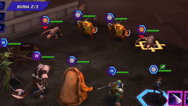 Черепашки ниндзя Легенды, Коля проходит уровни смотреть онлайн