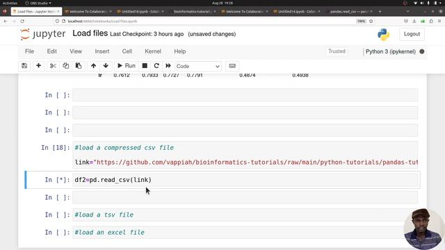 Pandas for Beginners | How to Read Files (Load Data) Directly from Github into a Pandas Dataframe