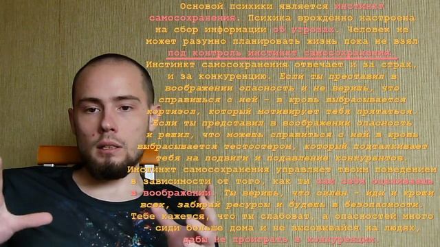 Как планировать свою жизнь? (инстинкт самосохранения)