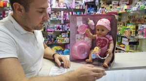 Распаковка оригинального BABY BORN, секреты, функции, комплектация!