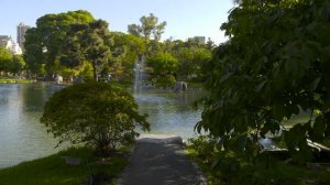 Walking in the Japanese Garden of Buenos Aires (4K)