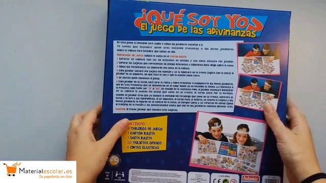 Juegos para niños de 6 años - Juego de Mesa ¿Qué soy yo? y Puzzle Provincias смотреть онлайн