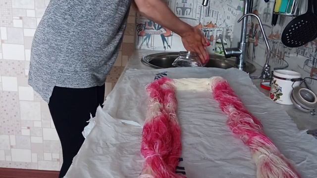 Эксперимент: покрасила пряжу смотреть онлайн