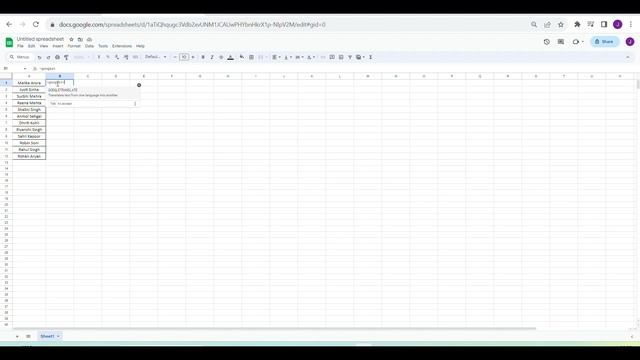 How to convert english to hindi in MS Excel ? use google translate formula in easy and effective wa