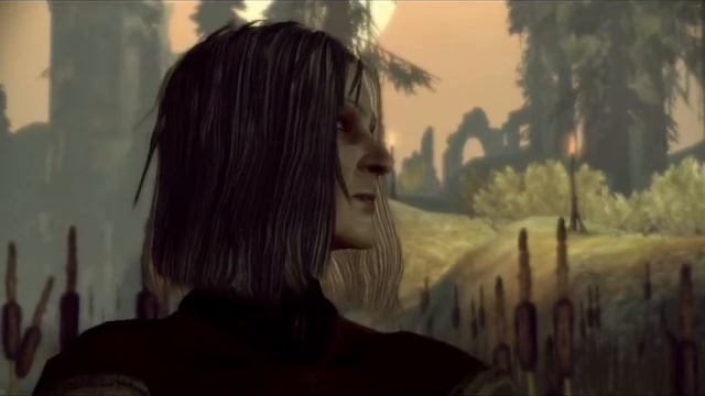 Dragon Age *Spoiler* Flemeth's Gift to Solace, Morrigan смотреть онлайн