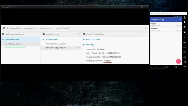 How to build a Shopping List App using Cloud Firestore and Android - 3 - Database Structure смотреть онлайн