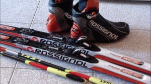 Лыжный коньковый ход.