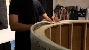 Круглый пуф. Размеры. Описание. round pouf. Мебель своими руками.Time lapse .