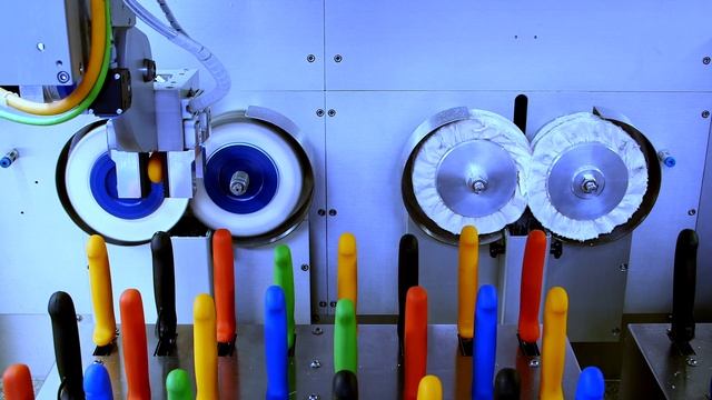 KNECHT E50 -- автоматический станок для заточки ручных ножей смотреть онлайн