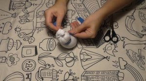 Снеговик из носка / Делаем с детьми / Новогодние игрушки своими руками