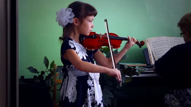 Столбикова Анастасия — Г. Перселл — «Ария», Укр. н.п., ред. П. Чайковского — «Журавель» смотреть онлайн